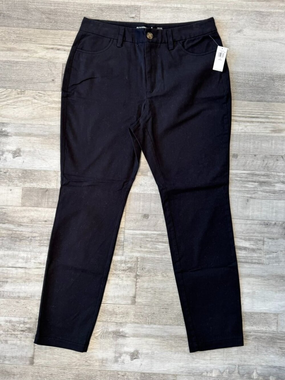 Old Navy NWT Black High Rise Skinny Stretch Pants Size 8P P18